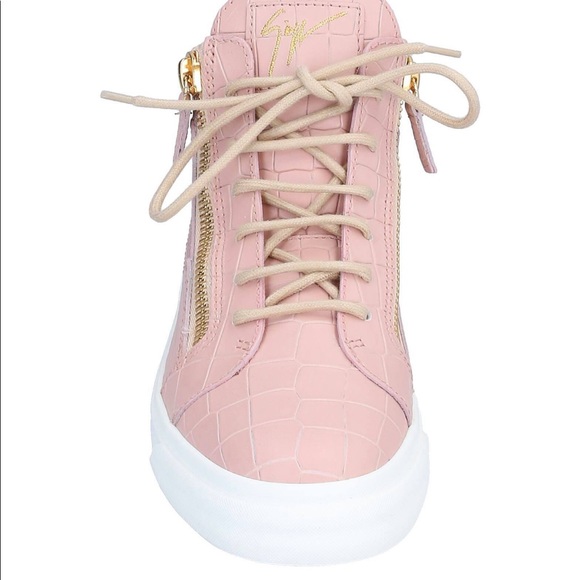 Giuseppe Zanotti Pink leather Croc Woman’s Size 5 Giuseppe Zanotti Worn once - Picture 3 of 8